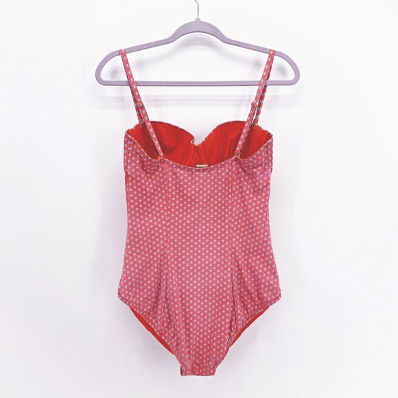 Tory Burch Floral Balconette One Piece Swimsuit - Picture 4 of 7